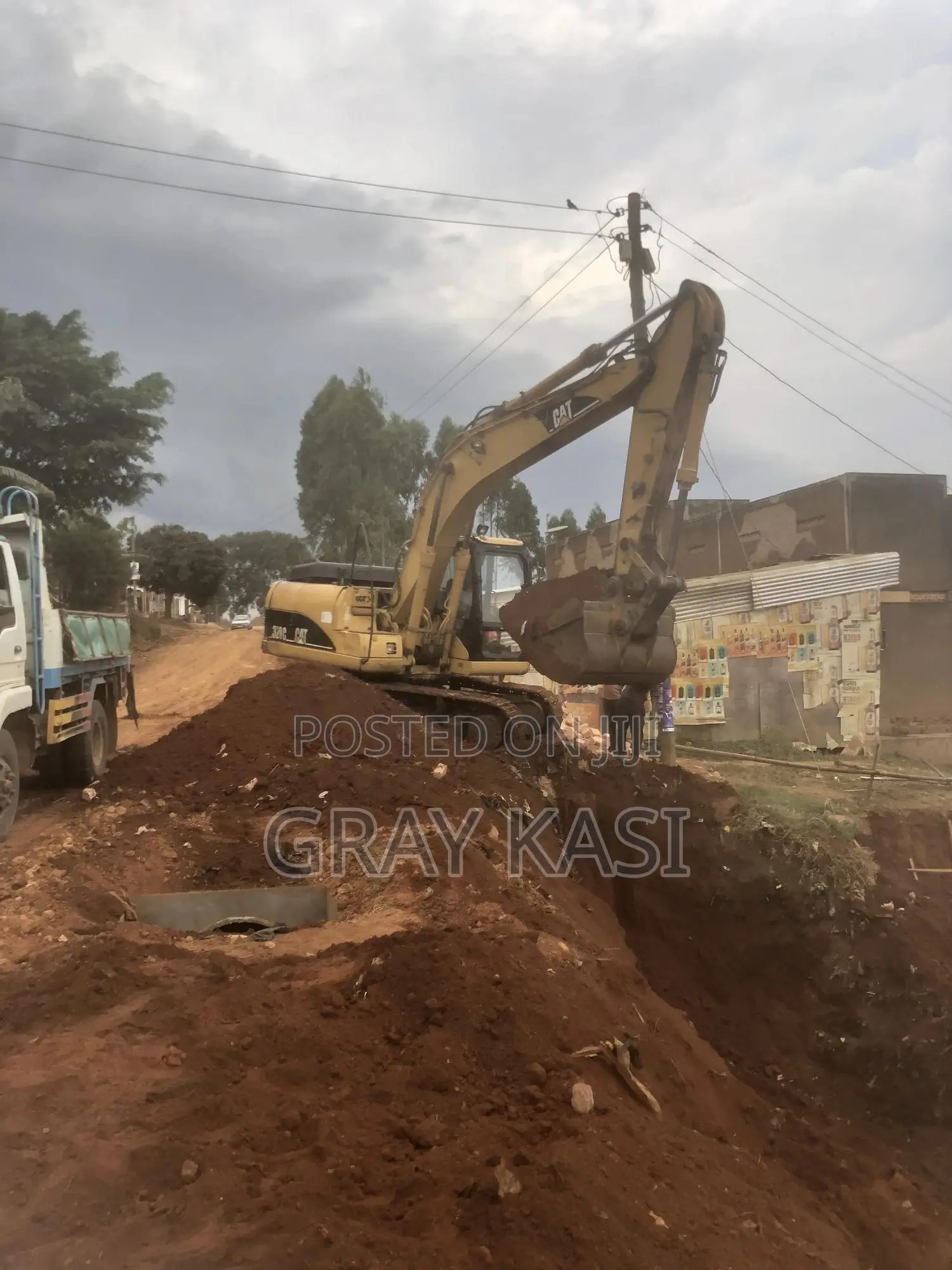 Excavators, Bulldozer, Grader, Roller. For Hire