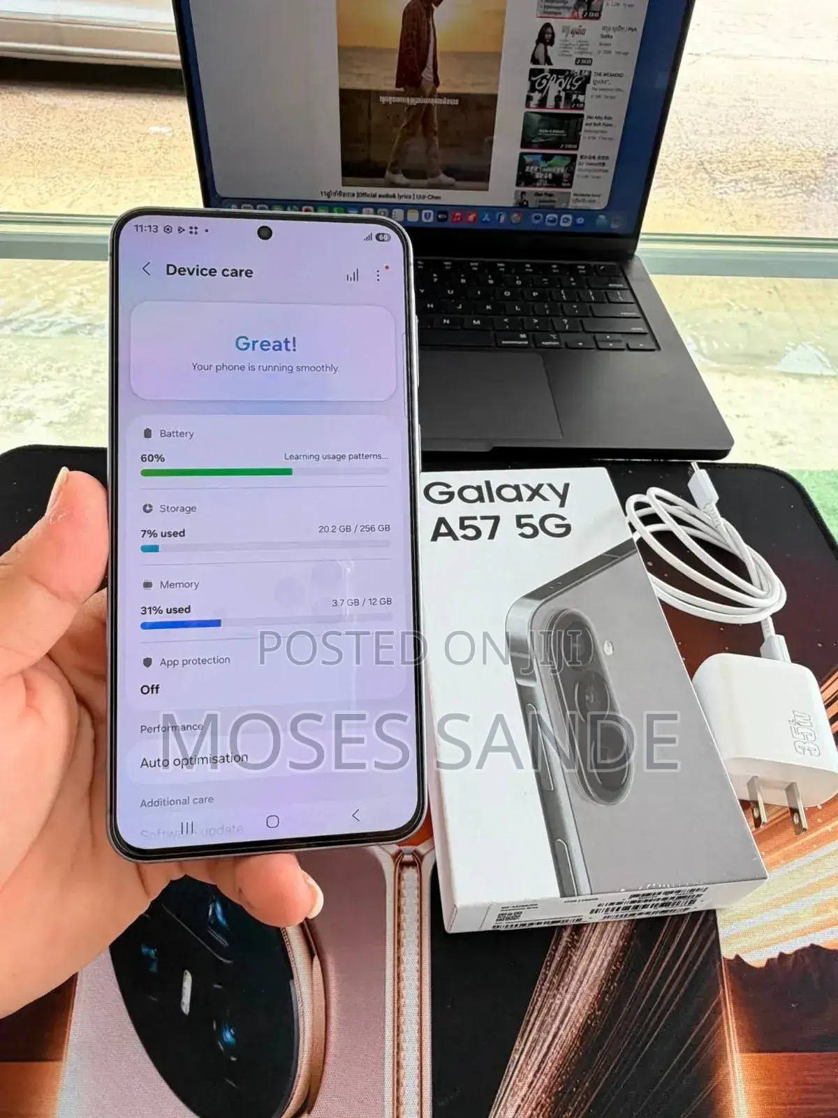 Samsung Galaxy A57 256 GB Gray