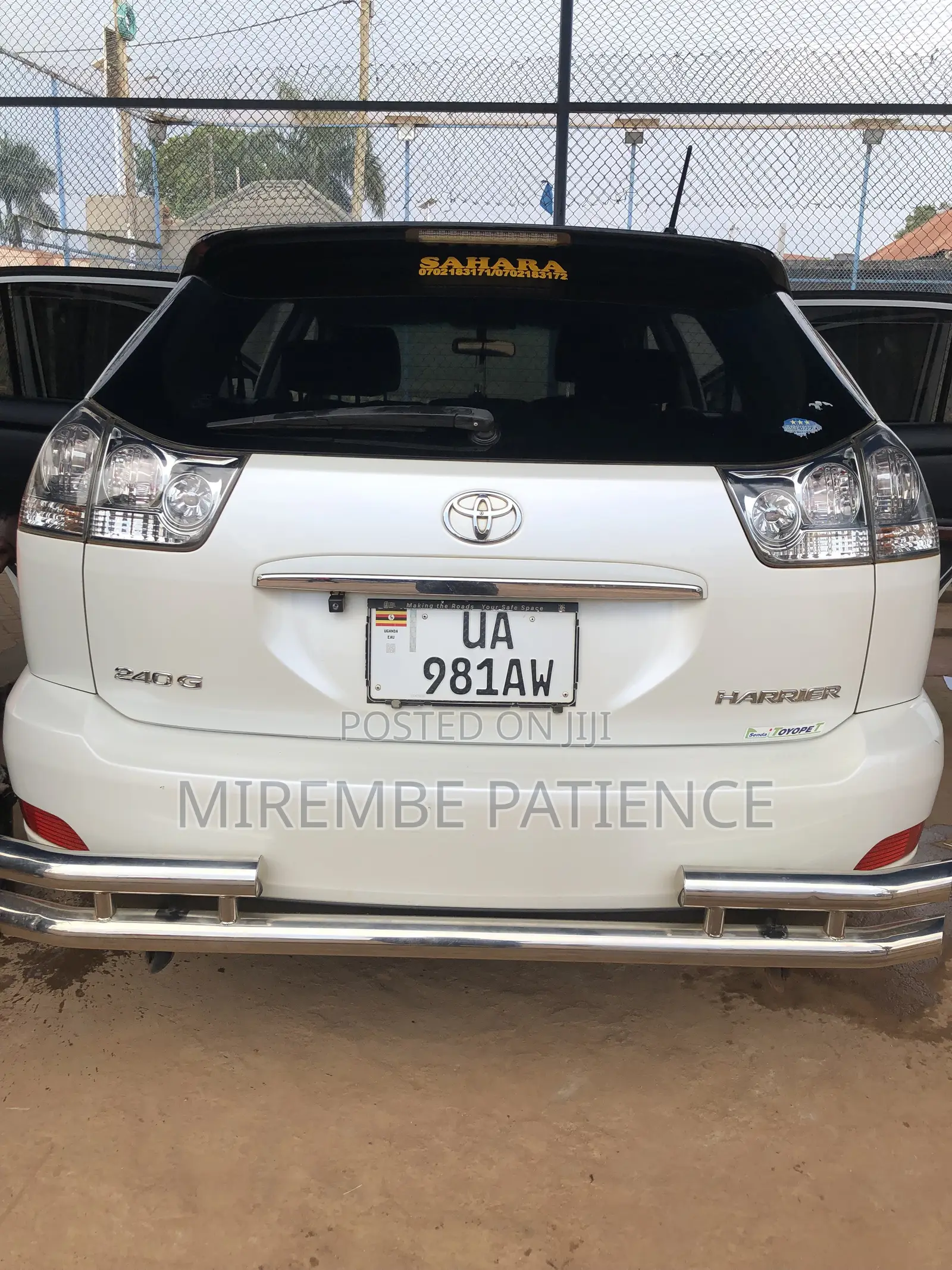 Toyota Harrier 2012 White