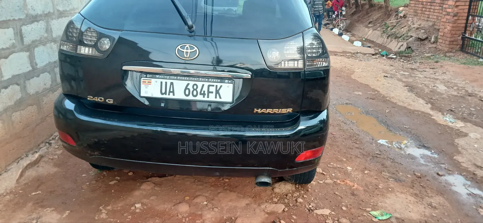 Toyota Harrier 2008 Black