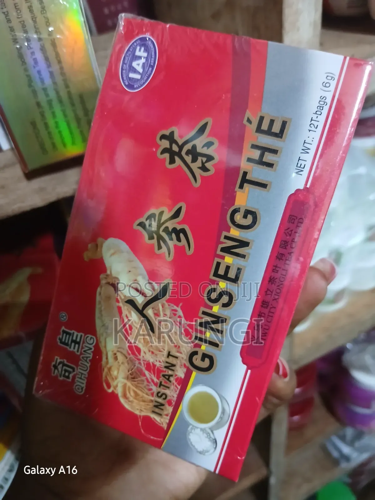 Ginseng Tea for Body Wellness