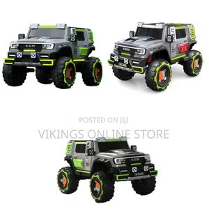 Battery-Operated 12V Children's Electric Ride-on Off-Road Jeep