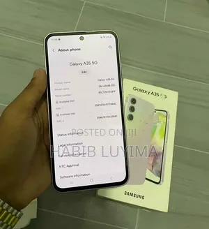New Samsung Galaxy A35 256 GB Pink