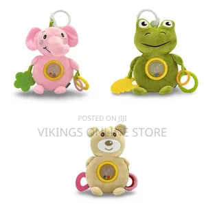 Plush Baby Rattle and Teether Toys