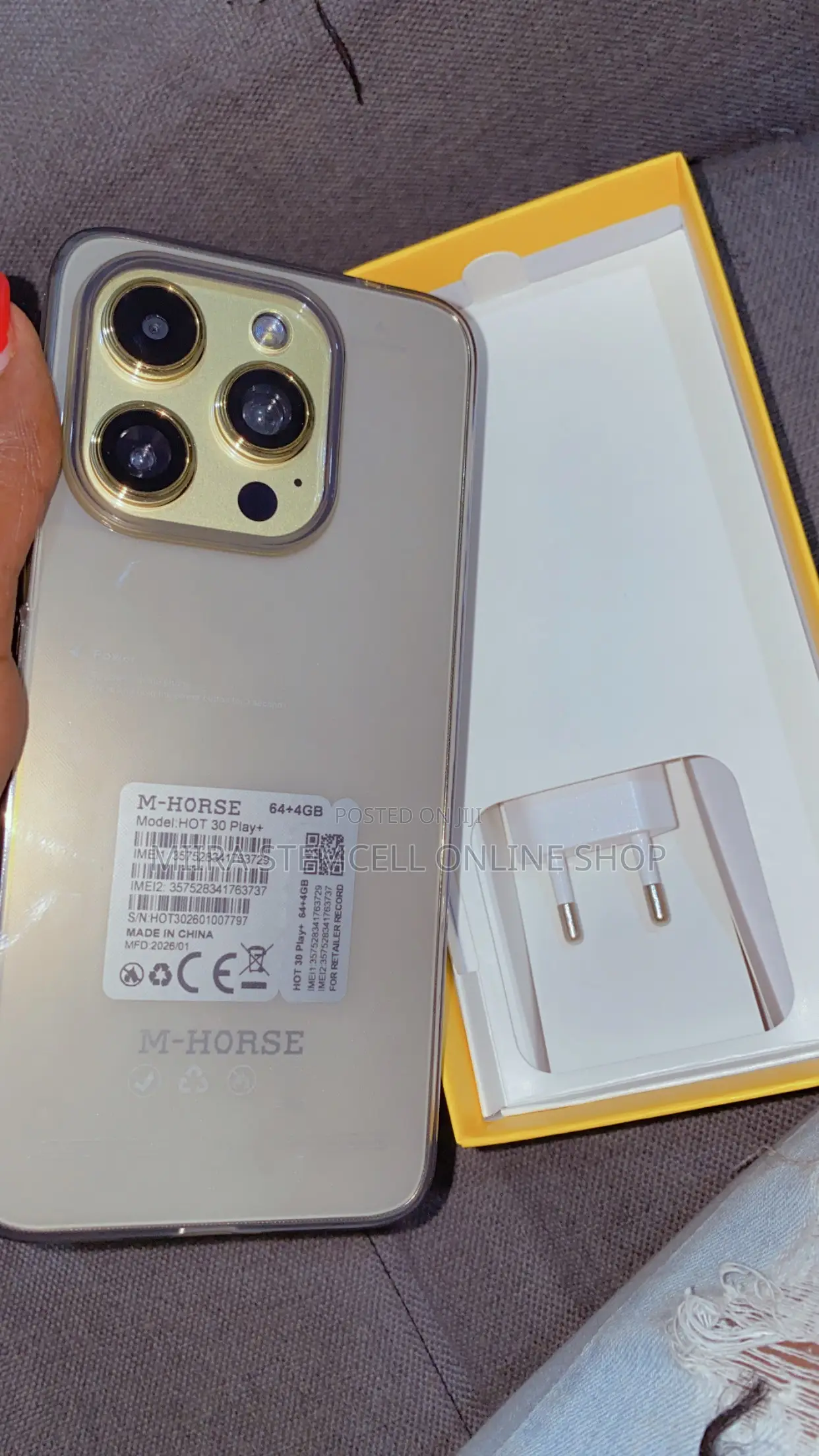 New M-Horse Butterfly 3 64 GB Silver