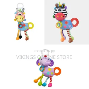 Infant Sensory Hanging Rattle and Teether Toys