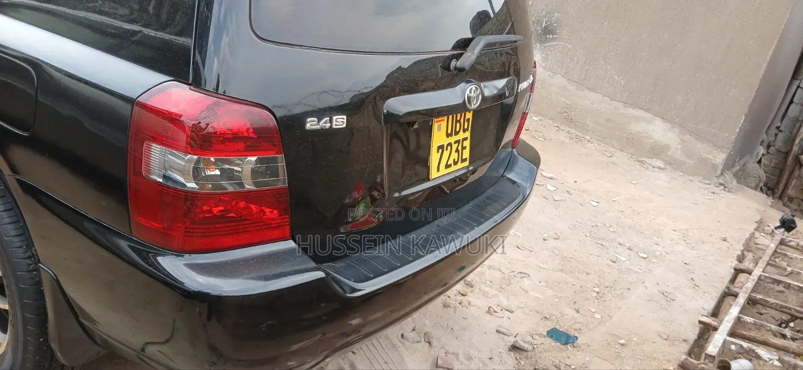 Toyota Kluger 2006 Black