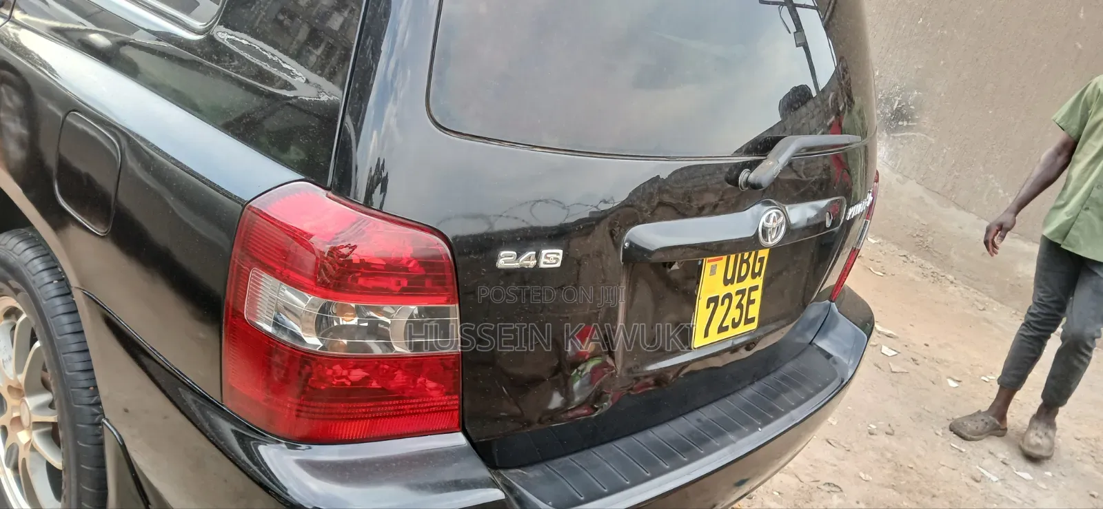 Toyota Kluger 2006 Black
