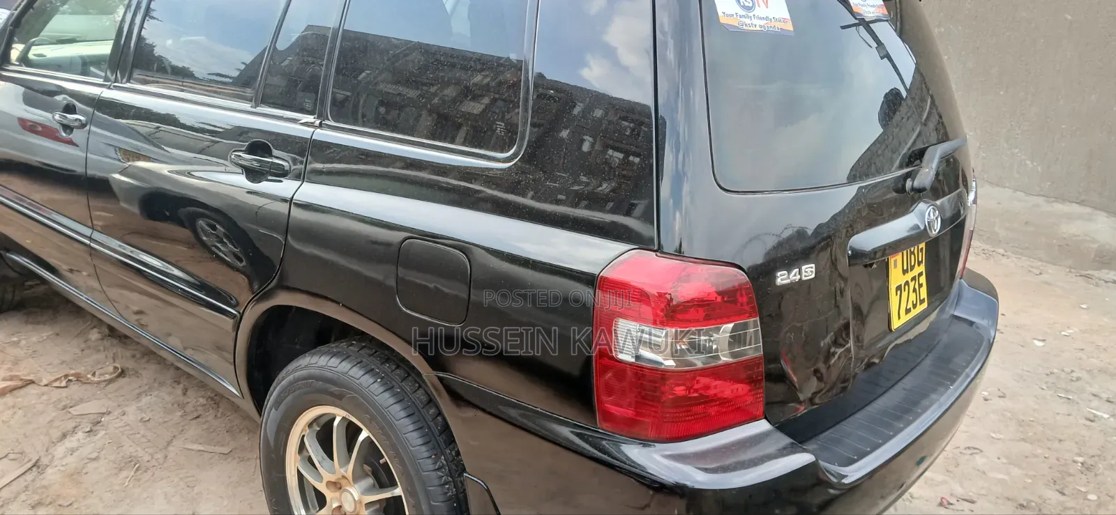 Toyota Kluger 2006 Black