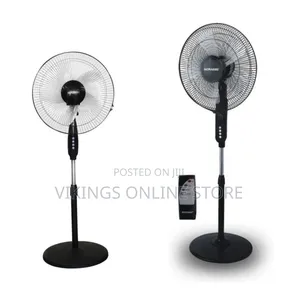 Pedestal Stand Fan Equipped With a 3-Speed Switch and Oscillation