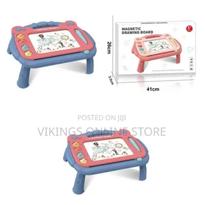 Toddler Magnetic Drawing Board With Detachable Legs, Measuring 41 Cm
