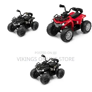 12V Battery-Powered Electric Ride-on ATV Quad Bike for Kids