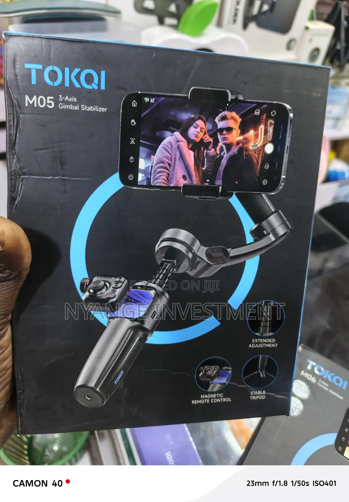 TOKQI M05 3-Axis Gimbal Stabilizer, a Handheld Smartphone Stabilizer