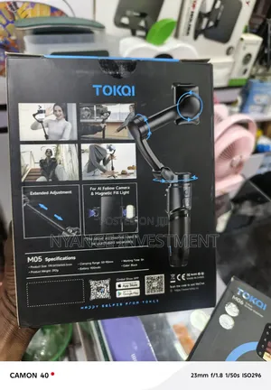 TOKQI M05 3-Axis Gimbal Stabilizer, a Handheld Smartphone Stabilizer