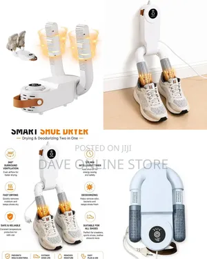 Electric Shoe Dryer, Boot Dryer Foldable Foot Warmer Trainer Warmer