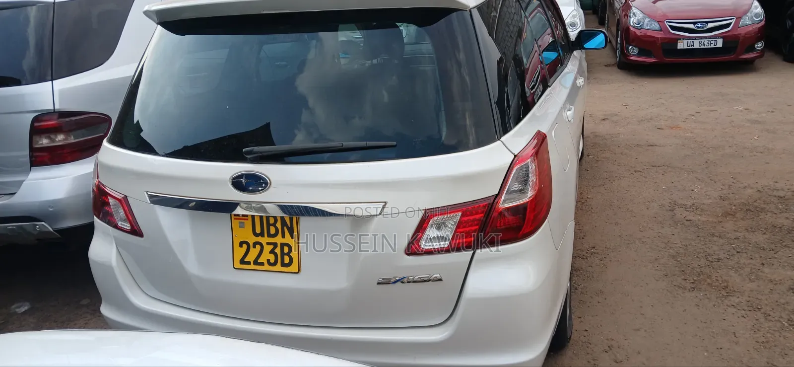 Subaru Exiga 2009 White