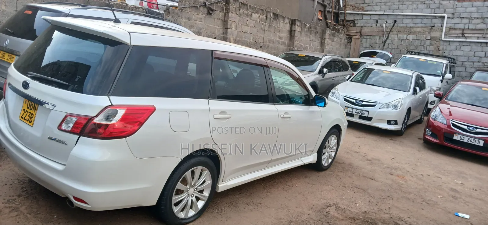 Subaru Exiga 2009 White