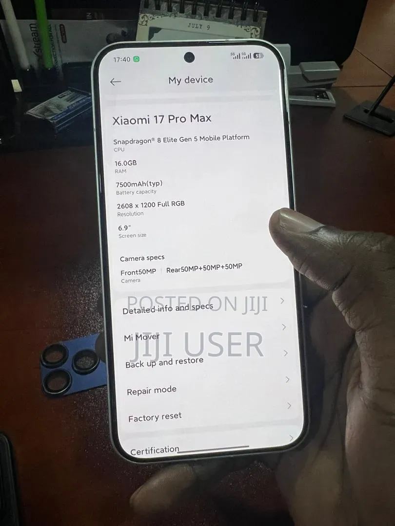 New Xiaomi 17 Pro Max 512 GB White