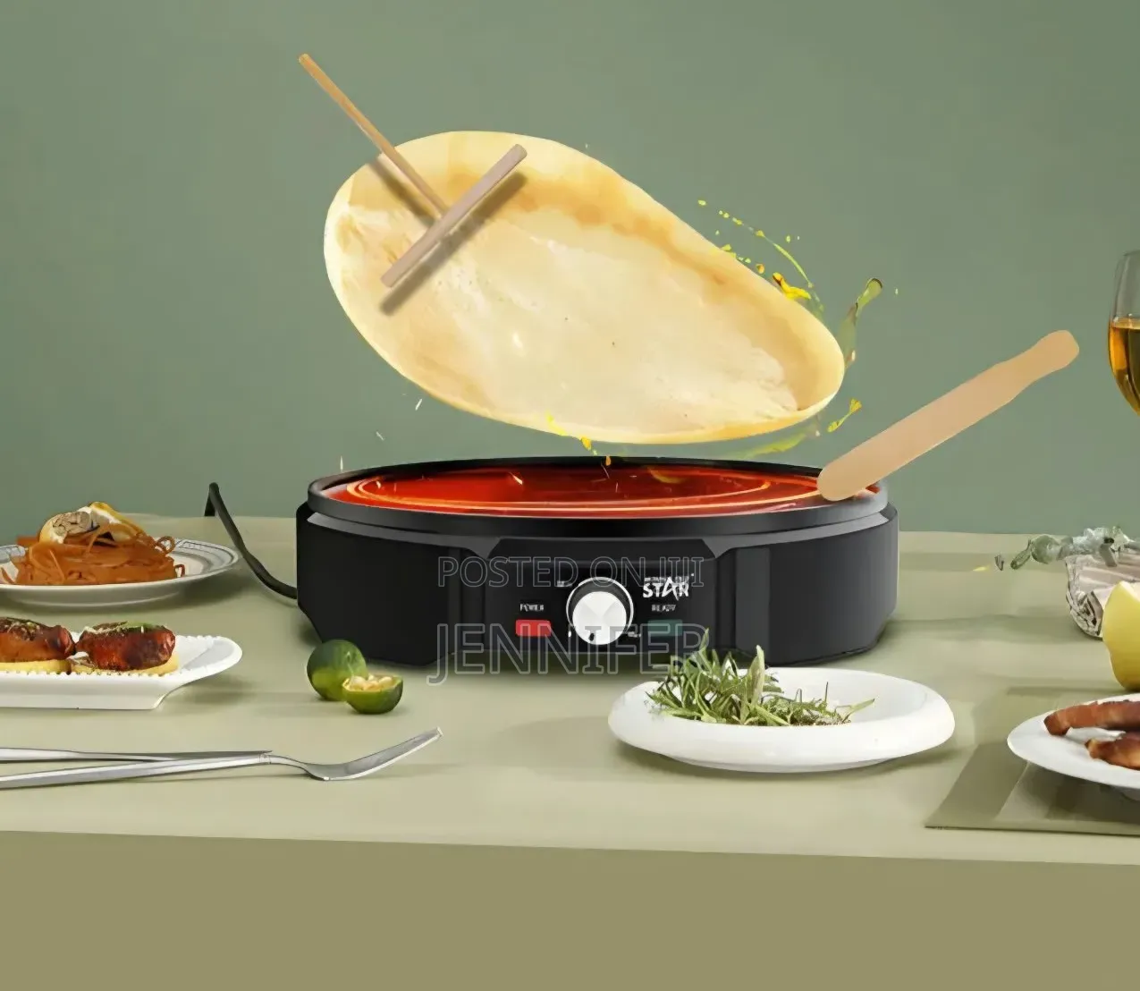 Winning Star Electric Crepe Maker