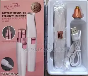 2-in-1 Hair Removal Machine for Women, Eyebrow Trimmer