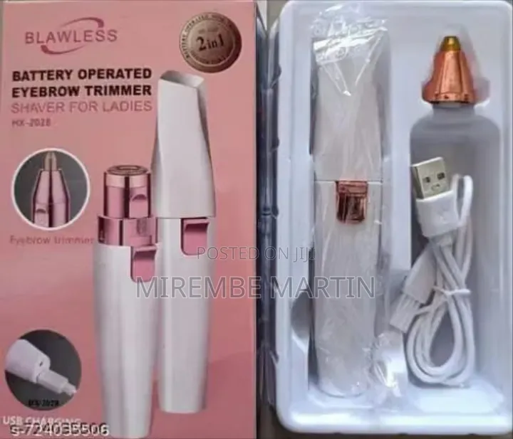 2-in-1 Hair Removal Machine for Women, Eyebrow Trimmer