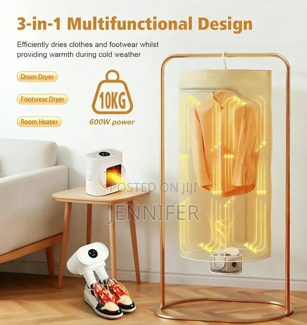 3-in-1 Portable Clothes Dryer
