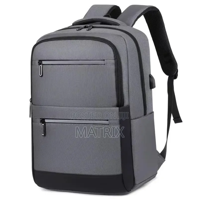Laptop Backpack Business Travel Rucksack With USB Charging Port