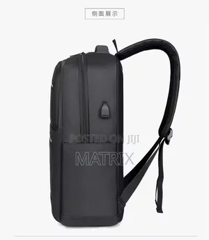 Laptop Backpack Business Travel Rucksack With USB Charging Port