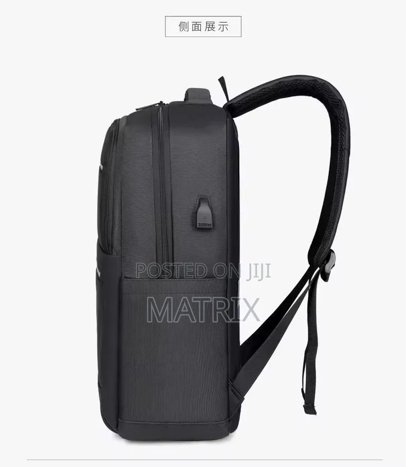 Laptop Backpack Business Travel Rucksack With USB Charging Port