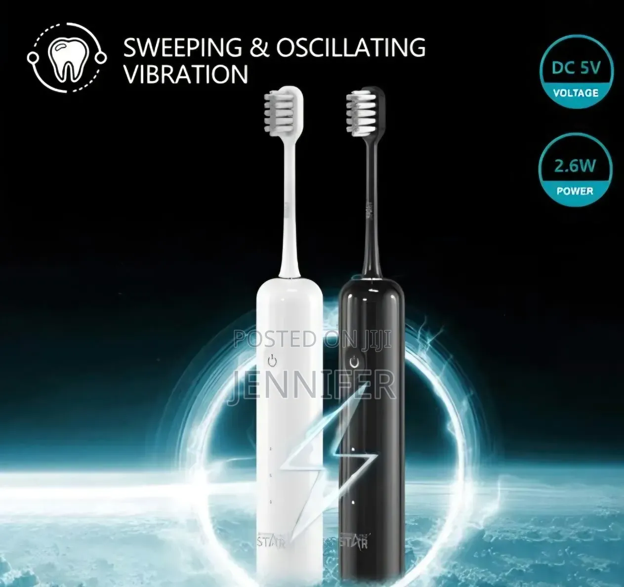 Winning Star 3 Modes Electric Rechargeable Toothbrush