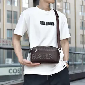 Shoulder Bag Leather Crossbody Hand Bag for Travel Work