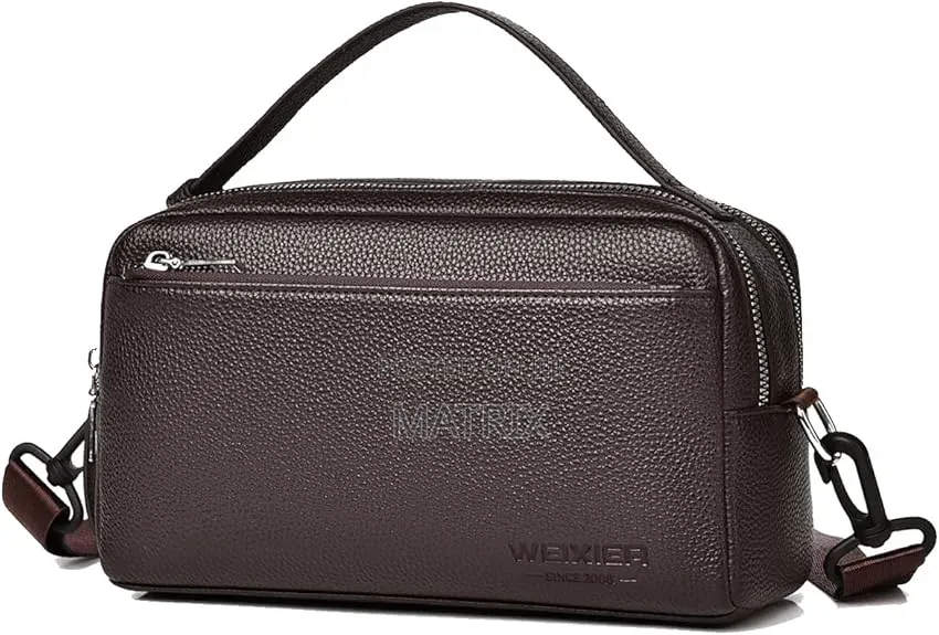 Shoulder Bag Leather Crossbody Hand Bag for Travel Work