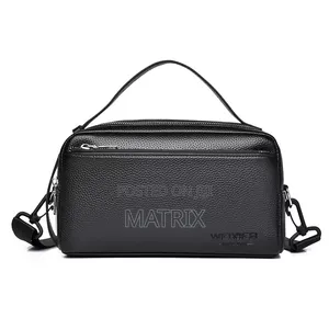 Shoulder Bag Leather Crossbody Hand Bag for Travel Work