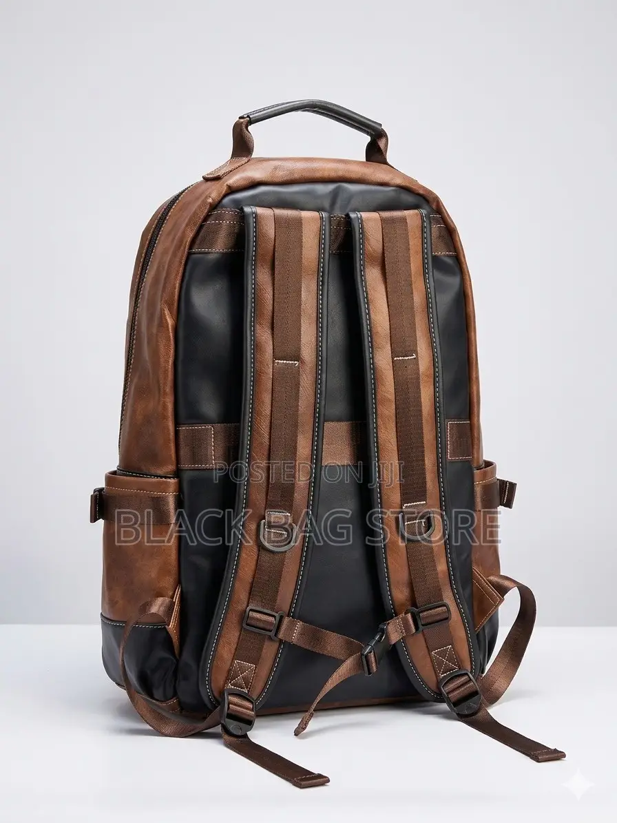 Designer Leather Backpack