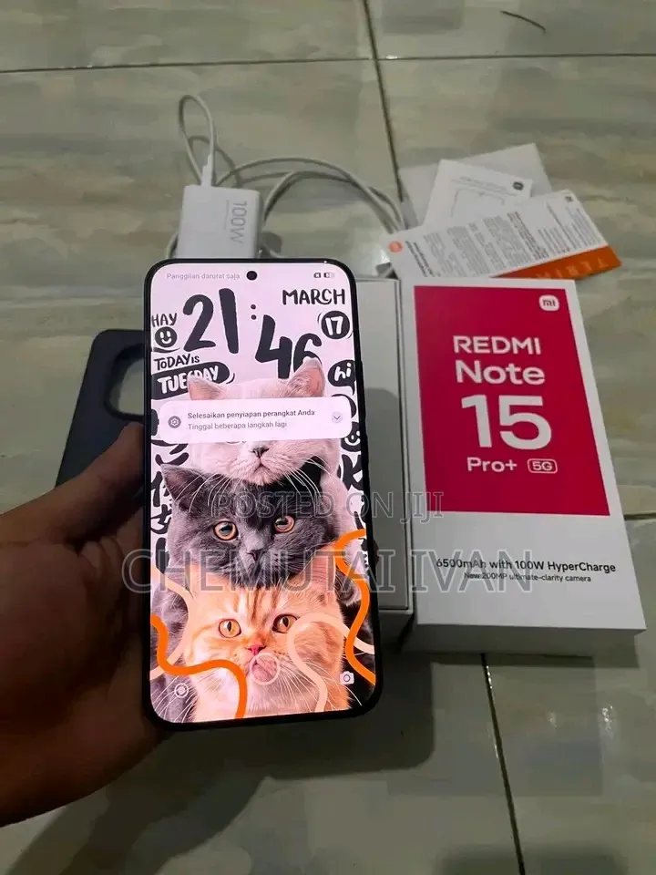 New Xiaomi Redmi Note 15 Pro+ 512 GB Black