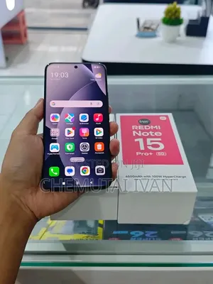 New Xiaomi Redmi Note 15 Pro+ 512 GB Black