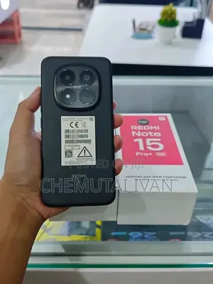 New Xiaomi Redmi Note 15 Pro+ 512 GB Black