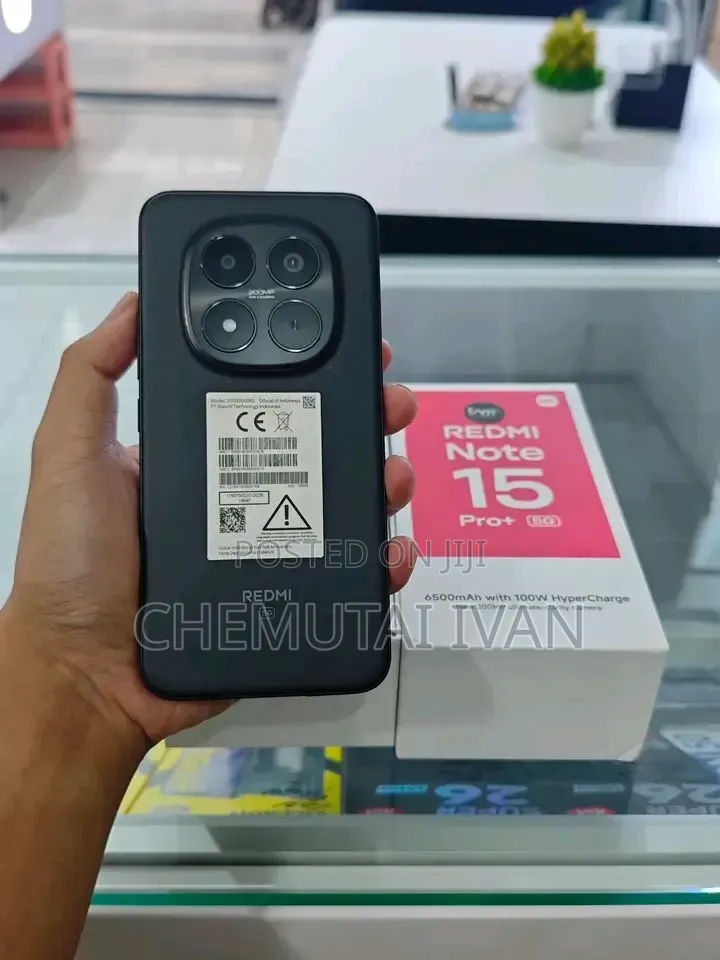 New Xiaomi Redmi Note 15 Pro+ 512 GB Black