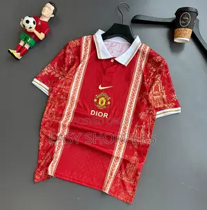 Manchester United X Dior Concept Football Jersey