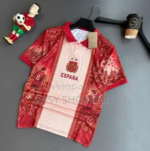 Spain Heritage-Themed Soccer Jersey
