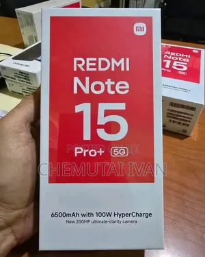 New Xiaomi Redmi Note 15 Pro+ 512 GB Rose Gold