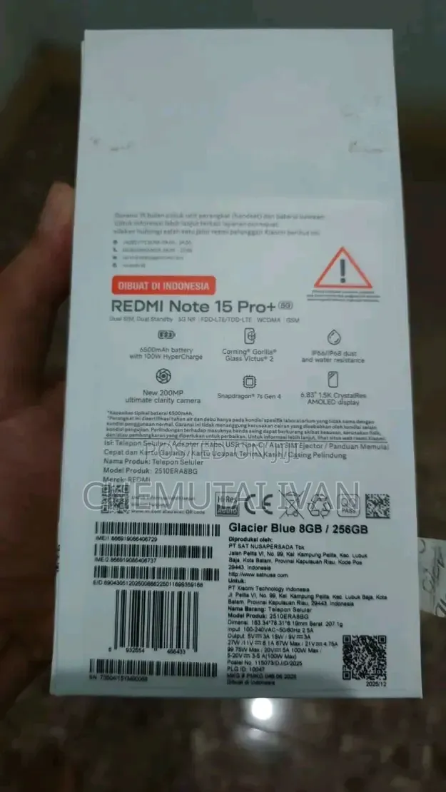 New Xiaomi Redmi Note 15 Pro+ 512 GB Silver