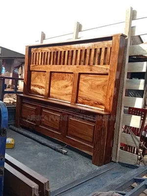 Elegant Solid Wooden Bed Frame