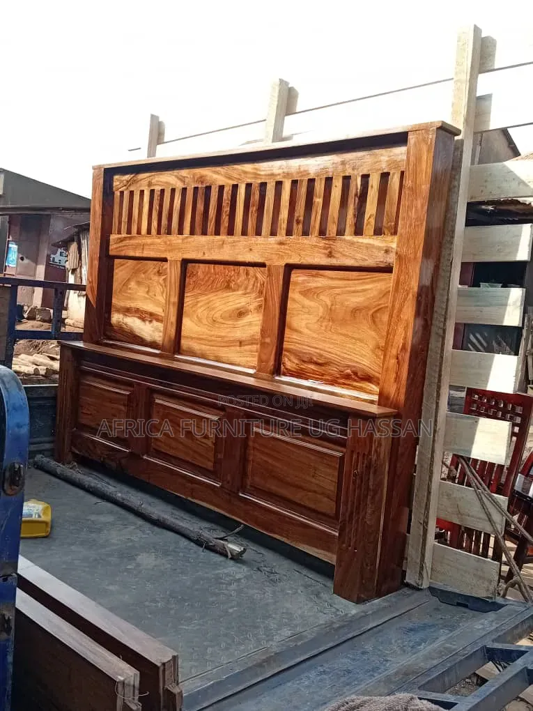 Elegant Solid Wooden Bed Frame