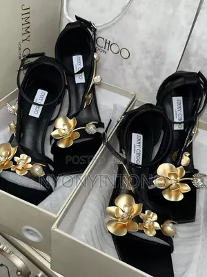 JIMMY CHOO High Quality Heel Shoe