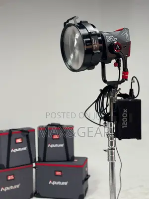 Aputure STORM 1200X + Fresnel C12 for Rent- Cinema Equipment for Rent