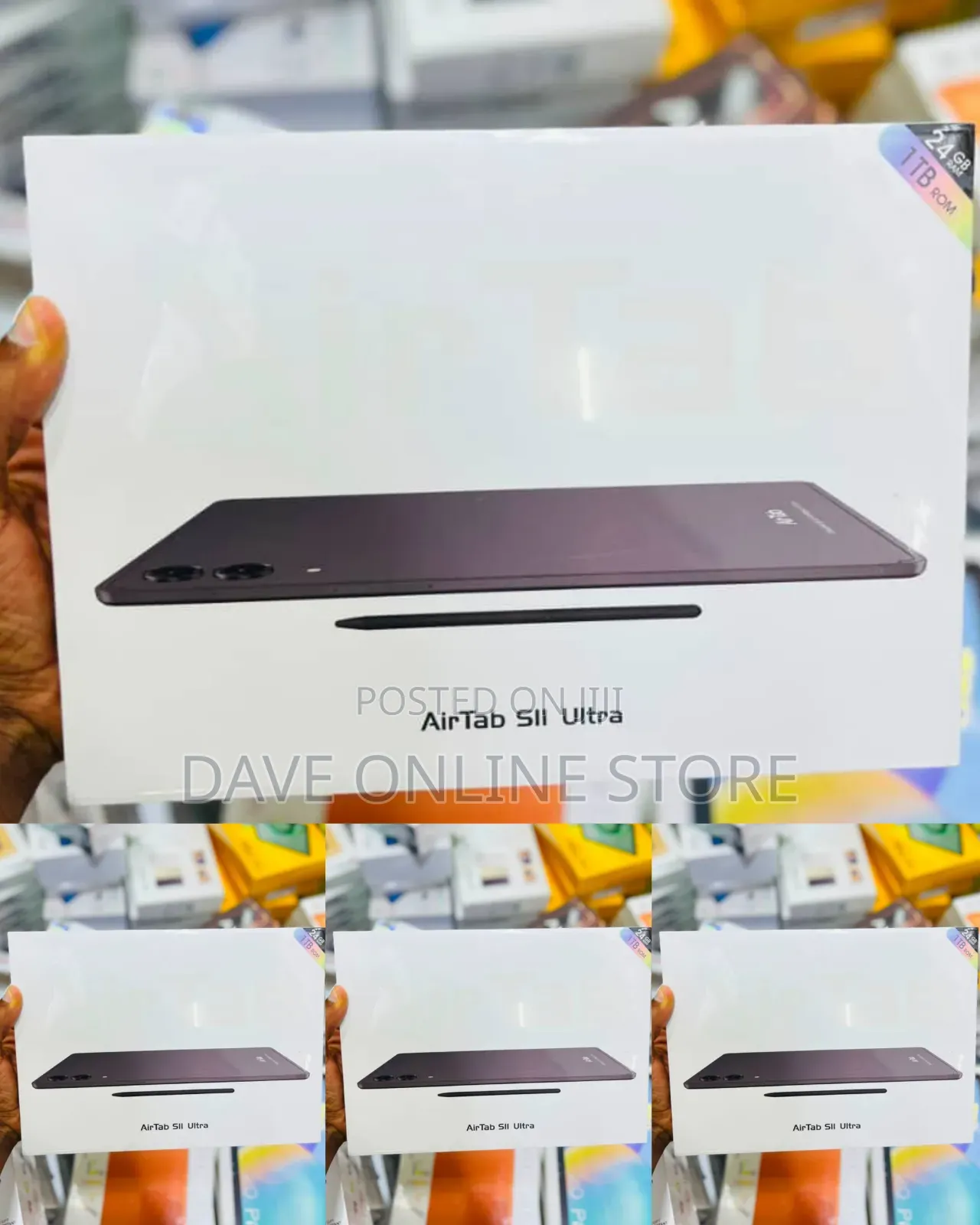 New AirTab S11 Uttra 1 TB Black