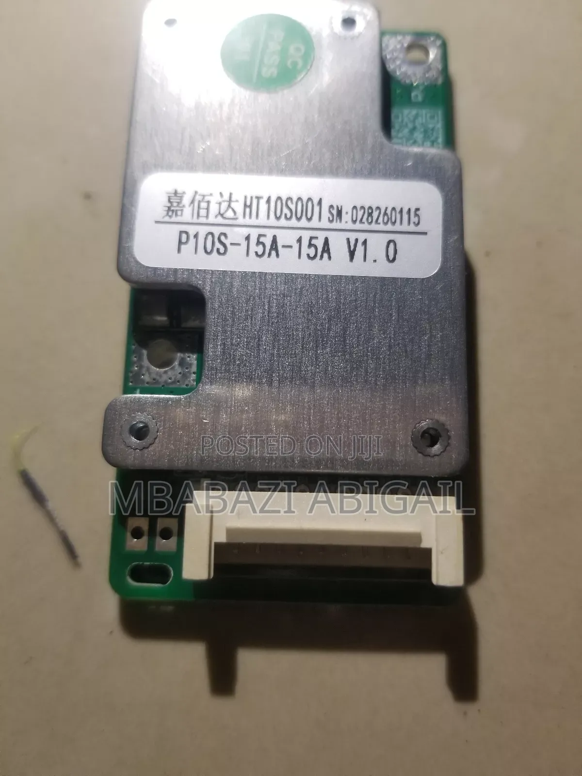 BMS 10S, 15A, 36v/42v for Hoverboards, E-Bikes, E-Scooters