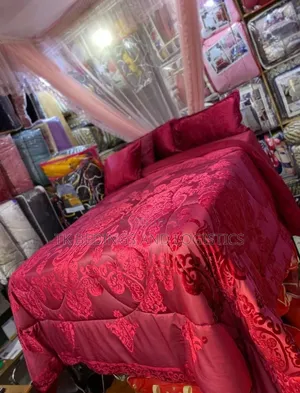6piece Velvet Bed Cover