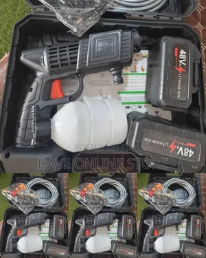 Cordless 48V Portable Electric Pressure Washer Gun Kit